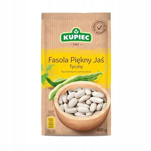 Fasola „Jaś tyczny" stabilo 400g - Ziarna i nasiona roślin strączkowych - miniaturka - grafika 1