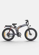 Rowery elektryczne - Rower elektryczny Engwe X24 szary - miniaturka - grafika 1