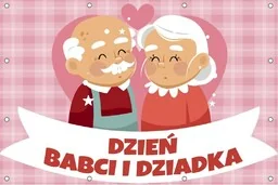 Dzień Babci i Dziadka- Baner do szkoły i przedszkola - Pomoce naukowe - miniaturka - grafika 1