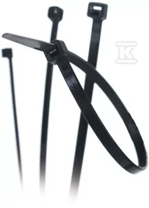 Onnline Opaska kablowa CV -100MW (100x2,5mm) (UV) czarna,&nbsp;opk=100szt. - Inne mocowania - miniaturka - grafika 1