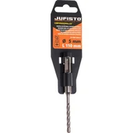 Wiertła - Wiertło do betonu z podwójną spiralą SDS-plus 5,0 x 110 mm Jufisto - miniaturka - grafika 1