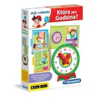 Gry planszowe - Clementoni Która jest godzina$59 Gra - miniaturka - grafika 1