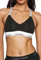 Biustonosze - Calvin Klein Damski biustonosz z podszewką, Czarny, L - miniaturka - grafika 1