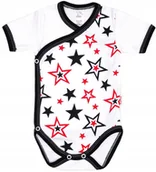 Body dla niemowląt - Body KOPERTOWE K/R Gwiazdki r 56 KLEKLE - miniaturka - grafika 1