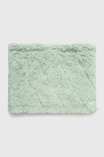 Apaszki i szaliki damskie - Roxy komin damski kolor zielony gładki - grafika 1