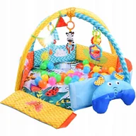 Maty edukacyjne - Mata edukacyjna pałąk kulki KOJEC 2w1 ZA3226 - miniaturka - grafika 1