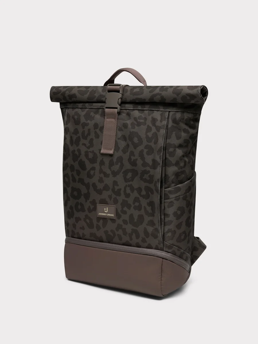 Plecak rolltop JOHNNY URBAN Allen Medium 2.0 Braun Leo