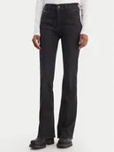 Spodnie damskie - G-Star Raw Jeansy D21290-A634 Czarny Flare Fit - miniaturka - grafika 1