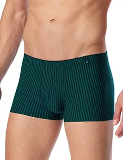 Spodenki damskie - Schiesser Męskie Szorty Hip-Shorts Retroshorts, Dżinsowy Niebieski, 4, Dżinsowy Niebieski, 4 - grafika 1