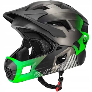 Kask rowerowy dziecięcy, Szczękowy, Ochronny na rower, hulajnogę, ROCKBROS - Kaski rowerowe - miniaturka - grafika 1