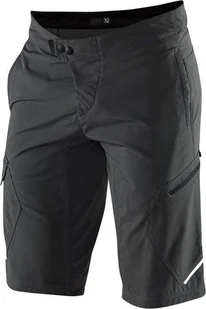 100% Szorty męskie 100% RIDECAMP Shorts charcoal roz.32 46 EUR NEW - Spodenki rowerowe - miniaturka - grafika 1