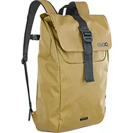 Plecaki - EVOC DUFFLE BACKPACK 16, praktyczny plecak na co dzień (idealny plecak turystyczny z elastycznymi kieszeniami bocznymi, wodoodporny plecak, wymiary: 12 x 31 x 48 cm, pojemność: 16 l), Curry - Black - miniaturka - grafika 1