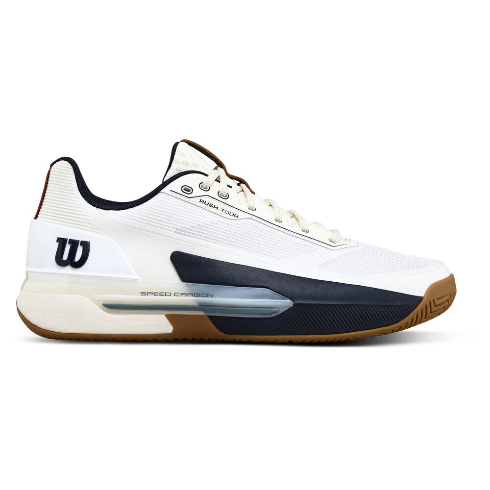 Męskie buty tenisowe Wilson Rush TOUR 5 Clay White/Navy Blazer EUR 43 1/3
