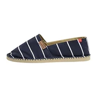 Espadryle damskie - Havaianas Unisex Origine Stripes I espadryle Wedge sandały, granatowy, 41 EU - miniaturka - grafika 1
