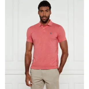 POLO RALPH LAUREN Polo Custom slim fit pique - Koszule męskie - miniaturka - grafika 1