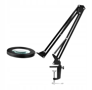 Lampa LED z lupą Glow 308 mocowana do blatu - Wyposażenie studia tatuażu - miniaturka - grafika 1