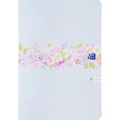 Zeszyty szkolne - Zeszyt Oxford Flowers A5 Mix kratka 60 kartek - miniaturka - grafika 1
