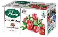 Herbata - Bifix Herbata ekspresowa żurawina 25t - miniaturka - grafika 1