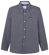 Koszule damskie - Pepe Jeans Drake damska koszula, Szary (Thunder), 4 Jahre - miniaturka - grafika 1