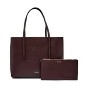 Torebki damskie - Calvin Klein Shopperka + saszetka - miniaturka - grafika 1