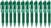 Długopisy - Długopis RB-10 wielkopojemny Zielony (12 szt.) - miniaturka - grafika 1