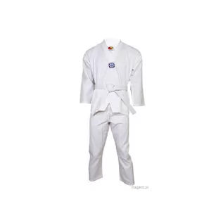 Kimona, stroje i obuwie - Strój do Taekwondo SMJ Sport z pasem - Rozmiar ubrań - 170 - grafika 1