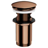 Akcesoria hydrauliczne - Korek umywalkowy KLIK-KLAK miedź OMNIRES - miniaturka - grafika 1