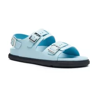 Sandały damskie - Birkenstock Skórzane sandały CANNES - miniaturka - grafika 1