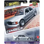 Samochody i pojazdy dla dzieci - Samochód Hot Wheels Kultowe auta Mercedes-Benz 190E HRV98 - miniaturka - grafika 1