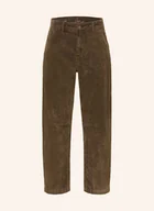 Moda i Uroda OUTLET - Buena Vista Jeansy Barrel Ze Sztruksu braun - miniaturka - grafika 1