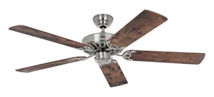 Wentylator sufitowy z łańcuszkiem Classic Royal szczotkowany chrom 132 dąb/klon z odzysku - Wentylatory sufitowe - miniaturka - grafika 1