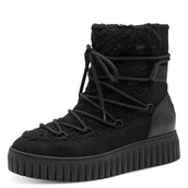 Kozaki damskie - Marco Tozzi Damskie 2-26415-45 modne kozaki, czarne str.comb, 37 EU, Czarny grzebień, 37 EU - miniaturka - grafika 1