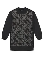 Sukienki i spódniczki dla dziewczynek - Guess Sukienka codzienna J5YK02 KA6V4 Czarny Regular Fit - miniaturka - grafika 1