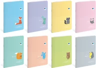 Zeszyty szkolne - Interdruk Zeszyt A5/32k kratka Int Black Blue Kids Past A 10 - miniaturka - grafika 1