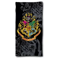 Okrycia kąpielowe dla dzieci - Harry Potter Hogwarts Bawełniany ręcznik, ręcznik kąpielowy 70x140cm - miniaturka - grafika 1