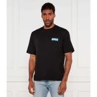 Koszulki męskie - HUGO T-shirt Duwood Relaxed fit - miniaturka - grafika 1