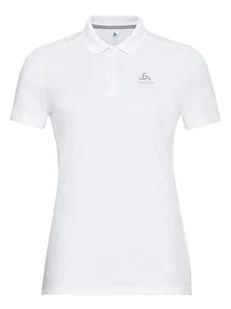 Odlo Funkcyjna koszulka polo "F-Dry" w kolorze białym - Koszulki sportowe damskie - miniaturka - grafika 1
