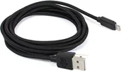 Kable USB - Kabel USB OWC USB-A - Lightning 3 m Czarny (NWTCBLUSBL3MB) - miniaturka - grafika 1