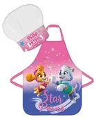 Bidony dla dzieci - PSI PATROL FARTUSZEK OCHRONNY Z CZAPKĄ SZKOŁA KUCHNIA - miniaturka - grafika 1