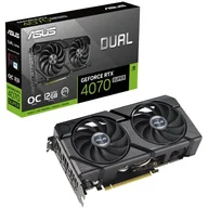 Karty graficzne - Karta graficzna ASUS Dual GeForce RTX 4070 SUPER OC 12GB EVO - miniaturka - grafika 1