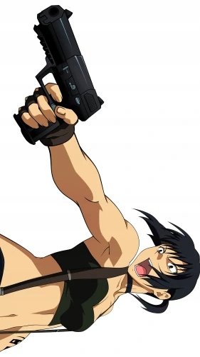 Plakat Anime Manga Canaan CAN_003 A1+ (custom)