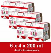 Żywienie medyczne - Resource Junior truskawkowy w sześciopaku (6x) 4 x 200 ml - miniaturka - grafika 1