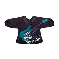 Śliniaki i fartuszki - Baby Gadgets Baby Rockstar - Śliniak z rękawami GAD02300 - miniaturka - grafika 1
