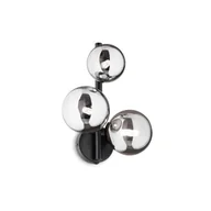 Lampy ścienne - Ideal Lux Kinkiet PERLAGE AP3 czarna 271439 271439/IL - miniaturka - grafika 1