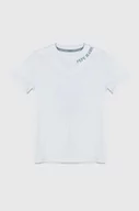 Koszulki dla chłopców - Pepe Jeans t-shirt bawełniany dziecięcy RAITH kolor biały z nadrukiem - miniaturka - grafika 1
