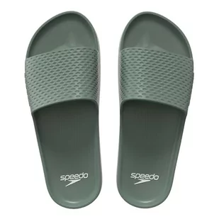 Speedo Męskie klapki Essential | Suwaki basenowe | Szybkoschnące, Khaki, 10 UK, Khaki, 42.5 EU - Klapki i japonki męskie - miniaturka - grafika 1