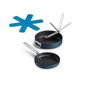 Zestawy garnków i patelni - Zestaw 2 patelni ze składanymi uchwytami Space Joseph Joseph - miniaturka - grafika 1