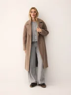 Spodnie damskie - Reserved - Szerokie spodnie - jasnoszary - miniaturka - grafika 1