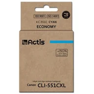 Tusze zamienniki - Actis KC-551C zamiennik Canon CLI-551C - miniaturka - grafika 1