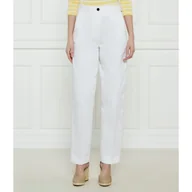 Spodnie damskie - Tommy Hilfiger Spodnie chino BARREL Relaxed fit - miniaturka - grafika 1